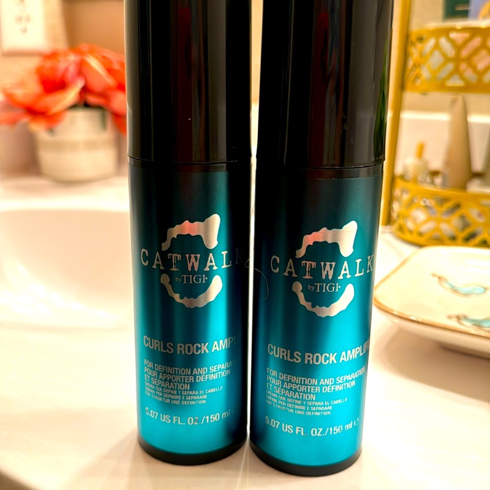 CATWALK TIGI CURLS ROCK AMPLIFIER 5.07 ounce X 2 brand new